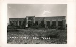 Court House Gail, TX Postcard Postcard Postcard