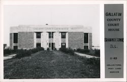 Gallatin County Courthouse Postcard