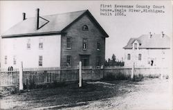 Keweena County Courthouse Postcard