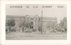 Hutchinson County Court House Stinnett, TX Postcard Postcard Postcard