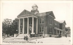 Pendleton County Courthouse Postcard