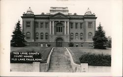 Red Lake County Court House Red Lake Falls, MN Postcard Postcard Postcard