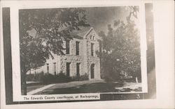 The Edwards County Courthouse Rocksprings, TX Postcard Postcard Postcard