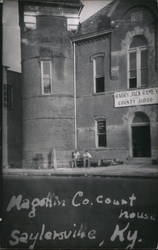 Magoffin County Courthouse Postcard