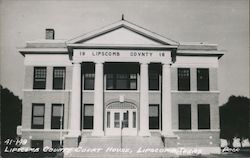 Lipscomb County Courthouse Postcard