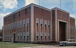 Sequoyah County Courthouse Postcard