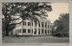 Clinch County Courthouse Postcard