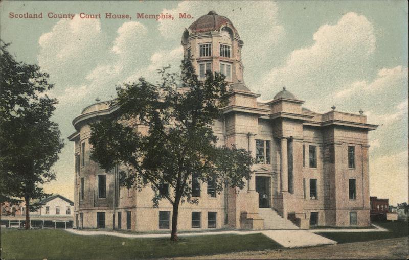 Scotland COunty Courthouse Memphis Missouri