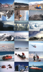 Set of 21: NSF Antarctica Views Postcard Postcard Postcard