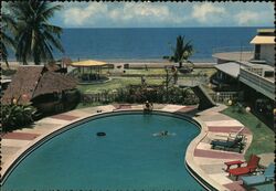 Beach Resort, Bauang, La Union, Philippines Southeast Asia Postcard Postcard Postcard