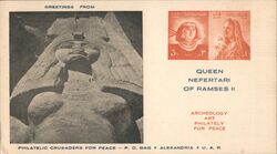 Queen Nefertari of Ramses II, Egypt Postcard