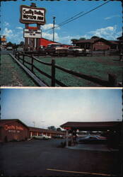 Country Western Motor Inn, Branson, MO Postcard