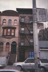 268 West 136th St. NYC - My Grandmother lived here Postcard