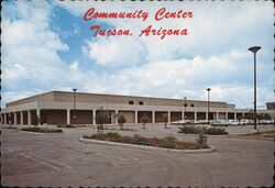 Tucson Community Center Arizona Dick Parrish Postcard Postcard Postcard