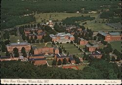 Wake Forest University, Winston-Salem, NC - Aerial View Postcard