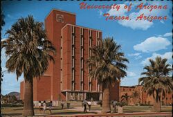 University of Arizona Administration Building, Tucson Postcard