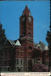 Jefferson County Courthouse, Port Townsend, Washington Postcard