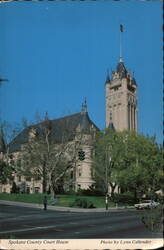 Spokane County Court House, Spokane, WA Postcard