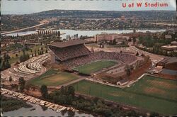 University of Washington Stadium, Husky Stadium, Seattle, WA Postcard