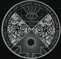 Secret Order of Dark Matter & Dark Energy Sticker Sticker