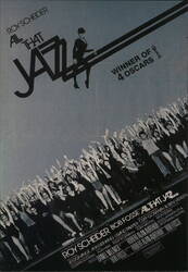 All That Jazz Movie Poster, Winner of 4 Oscars Movie and Television Advertising Postcard Postcard Postcard