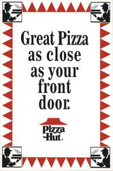 Pizza Hut Great Pizza as close as your front door Affton, MO Modern (1970's to Present) Postcard Postcard Postcard