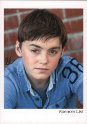 Spencer List, Child Actor, Bringing Up Bobby Postcard