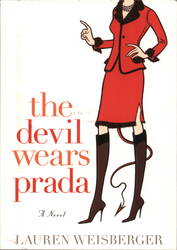 The Devil Wears Prada Book Cover Advertising Postcard Postcard Postcard