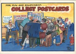 FOR FUN AND ENJOYMENT... COLLECT POSTCARDS Postcard