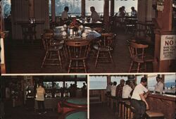 Pine Nut Lodge Restaurant, Casino, Bar, Motel, Topaz Lake, NV Postcard