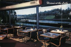 Hiram's at the Locks Restaurant, Seattle, Washington Postcard