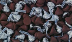 Hershey's Kisses Chocolate Candy Pile Pennsylvania Advertising Postcard Postcard Postcard