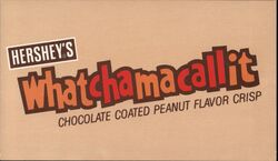 Hershey's Whatchamacallit Candy Bar Wrapper Vintage Postcard Pennsylvania Advertising Postcard Postcard