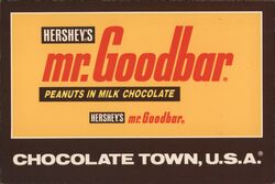 Hershey's Mr. Goodbar Candy Bar Postcard Pennsylvania Advertising Postcard Postcard