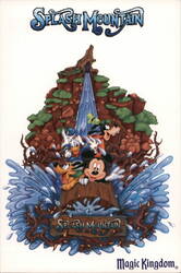 Splash Mountain, Magic Kingdom, Walt Disney World Postcard