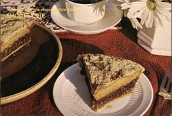 Shoofly Pie Recipe from the Penna. Dutch Country Pennsylvania Cooking Postcard Postcard Postcard