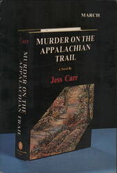 Murder on the Appalachian Trail Novel by Jess Carr Postcard