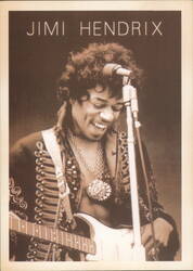 Jimi Hendrix Postcard Postcard