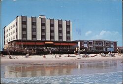 Beach Plaza Hotel, Ocean City, Maryland Postcard