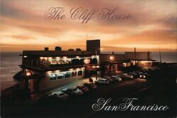 Sunset at the Cliff House, San Francisco, CA Postcard