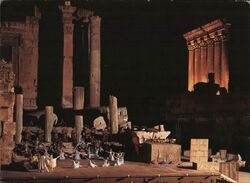 Baalbek International Festival, Lebanon Postcard