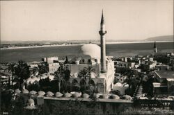 Acre General View, Al-Jazzar Mosque Postcard