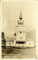 Russian Church In Sitka Postcard