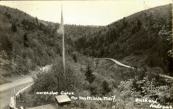 Horseshoe Curve Ashland, AR Postcard Postcard