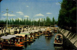 Xochimilco Mexico Postcard Postcard