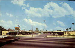 Montezuma Motel, 1890 East Van Buren Postcard