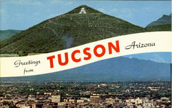 Greetings From Tucson Postcard