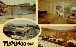 Flamingo Motor Hotel, 1300 No. Stone Ave Tucson, AZ Postcard Postcard