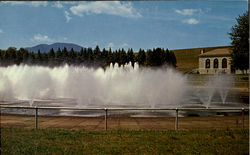 Aerating The Water At Ashokan Reservoir New York Postcard Postcard