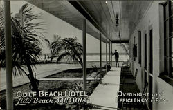 Golf Beach Hotel, Lido Beac Postcard